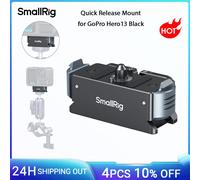 SmallRig Supporto magnetico a sgancio rapido per GoPro Hero 13 Adattatore con vite da 1/4"-20 per supporti sul collo Bastoni selfie Braccio magico -5437