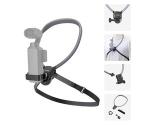 SMALLRIG Supporto Magnetico da Collo, per DJI/per GoPro/per Insta360 - 5567 | Fascia toracica, per DJI Osmo Pocket 3/4/4P, Action 4/5, per GoPro/per Insta360 12/11/10/9, X5/X4/X3/Ace Pro 2