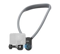 SMALLRIG Supporto Magnetico per Collo per Fotocamera Action, Rilascio Rapido con Pulsante a Un Click e Design Ergonomico, per GoPro Hero 12/11/10/9, per DJI Action 4/5, per Insta360 Ace Pro 2-5126