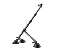SMALLRIG Supporto per Auto per Insta360 X4 / X3, Kit Ventosa a Doppio Strato con Asta Telescopica per Action Camera, per Riprese Panoramiche, Prospettiva Drone, Montaggio su Finestrino Auto - 4380