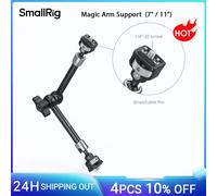 SmallRig Supporto per braccio magico da 7/11 pollici con viti da 1/4"-20 e perni retrattili per monitor Luci video Smartphone e action camera