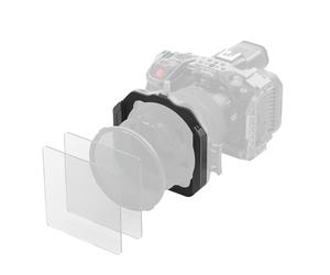 SMALLRIG Supporto per Filtro da 100 mm per Matte Box, Leggero, Compatibile con due Filtri Universali da 100 mm e SMALLRIG Matte Box con Morsetti Regolabili - 4654