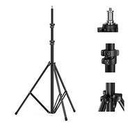 SMALLRIG Supporto per Luce Fotografica 280cm, Alluminio Ammortizzato - 3736 | Supporto per Treppiede in Alluminio Ammortizzato ad Aria, Vite da 1/4 per Softbox, Luce da Atudio e Riflettore