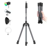 SMALLRIG Supporto per Luci da 74,8"/190 cm, Treppiede Compatto per Torce, Luce ad Anello, Luci Video LED/RGB, Luce COB, Supporto per Illuminazione Pieghevole e Regolabile, Dimensioni 16,9"/43 cm -5475
