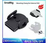 SmallRig Supporto per staffa di montaggio per telefono Supporto SSD da 1,6-2,4 pollici di larghezza per Samsung T5 T7 SSD per iPhone 16 Supporto per unità SSD universale per fotocamera