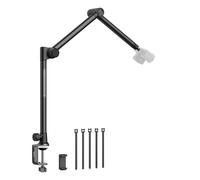 SMALLRIG Supporto per Telecamera da Tavolo Sospeso, Braccio di Smorzamento, Morsetto a C da Tavolo, Carico Massimo Fino a 4,4 Libbre / 2 kg per Fotografia, Videografia, Streaming Live - 4324