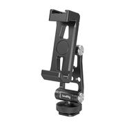 SMALLRIG Supporto per Telefono con Supporto per Slitta Fredda - 4382 | Adattatore Universale per Supporto in Metallo per Telefono, Giunti di Regolazione Gratuiti per Paesaggio e Ritratto, 57-88 mm