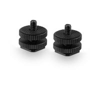 SmallRig Supporto Video Adattatore per Innesto su Slitta in Alluminio Nero