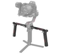 SmallRig Doppia impugnatura regolabile per DJI RS 2 /RSC 2 / RS 3 / RS 3 Pro /RS 4/ RS 4 Pro Supporto per monitor stabilizzatore portatile con giunto cardanico