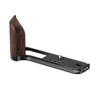 SmallRig Supporto Video Piastra di Montaggio a L con Impugnatura in Legno per FU
