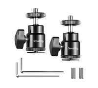 SMALLRIG Testa a Sfera (2 Pacchetti) Mini Ball Head con Cold Shoe per Il Monitor DSLR - 2059