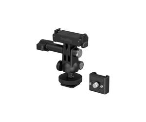 SMALLRIG Testa a Sfera a Sgancio per DJI Action 6 / Nano, con Base a Slitta e Filettatura da 1/4", Doppia Interfaccia di Espansione, Regolazione dell'angolazione per Selfie Stick, Treppiedi, 6396