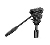 SMALLRIG Testa Video Fluida per Treppiede ad Alta Resistenza con Base -6551 | Carico massimo 8 kg, inclinazione 85°/-78°, panoramica 360°, piastra a sgancio rapido a scatto per piastra Manfrotto (501PL)
