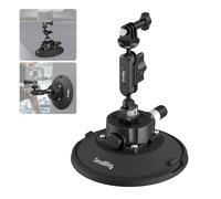 SMALLRIG Ventosa 6" Braccio Sfera 3kg - 5856 | supporto per action cam per DJI Osmo Action 5 Pro/4, capacità di carico 3 kg, braccio magico a testa sferica