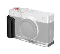 SMALLRIG X-E5 - Impugnatura a L per fotocamera Fujifilm, piastra a sgancio rapido integrata per Arca, 1/4"-20 fori, impugnatura ergonomica leggera in silicone, scatto (argento) - 5447