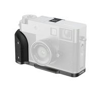 SMALLRIG X Half L-Shaped Grip for FUJIFILM X Half Camera, Built-in Quick Release Plate for Arca, Lightweight Ergonomic Silicone Handle with Hot Shoe Cover (Charcoal Silver) - 5217