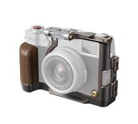 SMALLRIG X100VI Gabbia Retrò per FUJIFILM X100VI, con Copertura Hot-shoe, Pulsante di Scatto e Piastra a Sgancio Rapido Incorporata per Arca - 4557