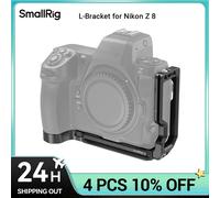 SmallRig Z 8 L-staffa per Nikon Z 8, Design Anti-torsione e piastra di montaggio a forma di L in lega di alluminio per riprese di uccelli, riprese sportive L-Bracket 3942