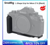 SmallRig Zfc Impugnatura a forma di L per Nikon Z fc Staffa a L nera con foro filettato da 1/4 "-20 Piastra a sgancio rapido per scarpa fredda per Arca