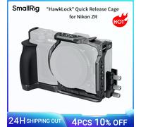 SmallRig ZR "HawkLock" Gabbia a Sgancio Rapido per Nikon ZR con Morsetto per Cavo, Impugnatura in Silicone e Piastra a Sgancio Rapido Arca-Swiss Integrata