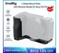 SmallRig Piastra di montaggio a L con impugnatura in silicone per Sony ZV-E10 II 4778