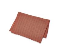 SMALLSTUFF - Baby Blanket Fish Bone Knit Rosso