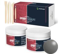 Smalltongue AB Epoxy Modellazione Composto A&B 0,9 kg, per modellare, riparare, riempire, retrofit e scultura, colori naturali