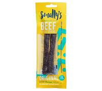 Smally's Biltong - Snack Stick di manzo, Orignal Beef Droewors, High Protein Beef Snack, Tradizionale Sudafrica Air Cured Beef Salsiccia - Confezione da 40 g x 15