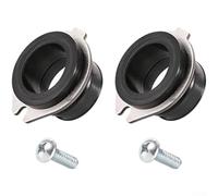 Smaltimento dei rifiuti per accoppiatore Flex 75499 di ricambio compatibile con InSink Erator Anti Vibration Tubo di scarico con viti per un collegamento stabile e resistente alle perdite (2 pezzi)