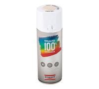 AREXONS | Smalto 100% Acrilico, Smalto Spray Avorio Chiaro 400 ml, Vernice Spray Universale, Smalto Acrilico, Resine di Alta Qualità, Essiccazione Rapida, Bomboletta Spray, Uso Facile