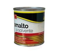 SMALTO A SOLVENTE ANTICORROSIVO x FERRO METALLO LEGNO 2,50lt BIANCO LUCIDO 9010
