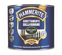 Smalto a solvente brillante Hammerite verde 250 ml Verde