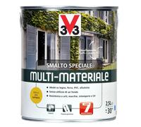Smalto a solvente multi-materiale 4in1 V33 antracite 2,5 l Grigio antracite