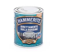 Smalto a solvente satinato Hammerite grigio 0,75 l Grigio