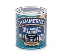 Smalto a solvente satinato Hammerite nero 0,75 l Nero