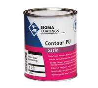 Smalto a solvente satinato Sigma contour pu satin bianco 1 litro