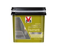 Smalto a solvente satinato V33 Rinnovare Perfection grigio carbonato 0,75 l