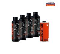 Smalto acrilico Rivestimento protettivo 2K semi-opaco Gladiator Black KIT A+B 4L