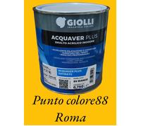 Smalto ad acqua acquaver plus giolli colori similpantone satinato 0,640 lt