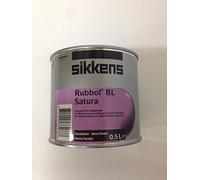 SMALTO AD ACQUA SIKKENS RUBBOL BL SATURA MARRONE CIOCCOLATA SATINATO 0,5L