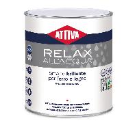 SMALTO ALL'ACQUA BRILLANTE PER FERRO E LEGNO INTERNO ED ESTERNO ML 750