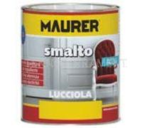 Smalto all'acqua "Maurer" bianco opaco lt. 0,75