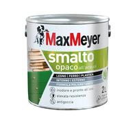 Smalto all'acqua poliuretanico opaco MaxMeyer bianco 2 l Bianco