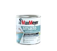 Smalto all'acqua poliuretanico satinato MaxMeyer rosso veneziano 0,75 l Rosso