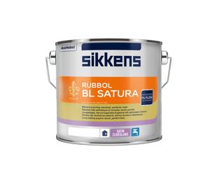 Smalto all'acqua Sikkens Rubbol BL Satura bianco 2.5 litri