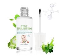 Smalto anti-unghie per bambini, smalto trasparente protettivo, facile da applicare, gusto amaro, efficace e liquido prevenzione delle dita, per ragazzi, ragazze, asilo, scuola, casa, abitudini