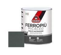 Smalto anticorrosivo Boero Ferropiu micaceo grigio ghisa grana fine 0.75 litri p