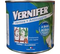 SMALTO ANTIRUGGINE ALL'ACQUA 'VERNIFER' SATINATO 500 ml - Nero