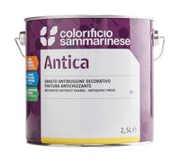 SMALTO ANTIRUGGINE 'ANTICA' Lt. 0,750 grana grossa - grafite pro