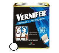 Smalto antiruggine gel VERNIFER Bianco lucido barattolo 750 ml 4868